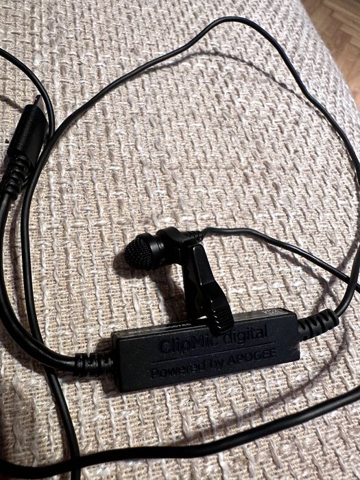 Mikrofon krawatowy Apogee ClipMic Digital do iPhone