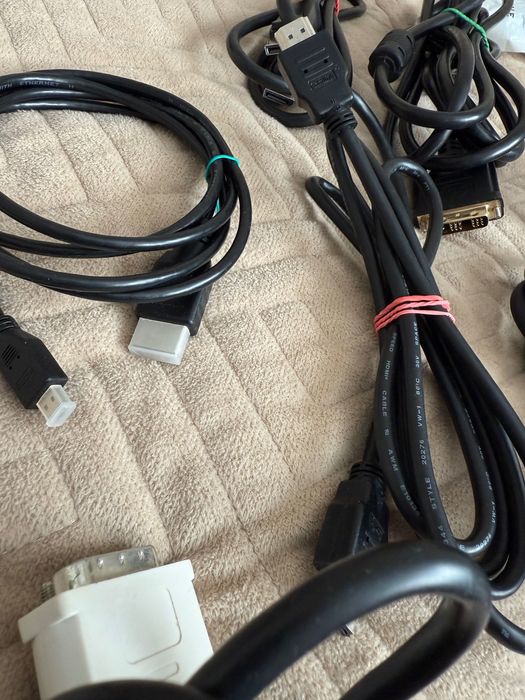 Продам кабелі dvi/vga/hdmi/display port