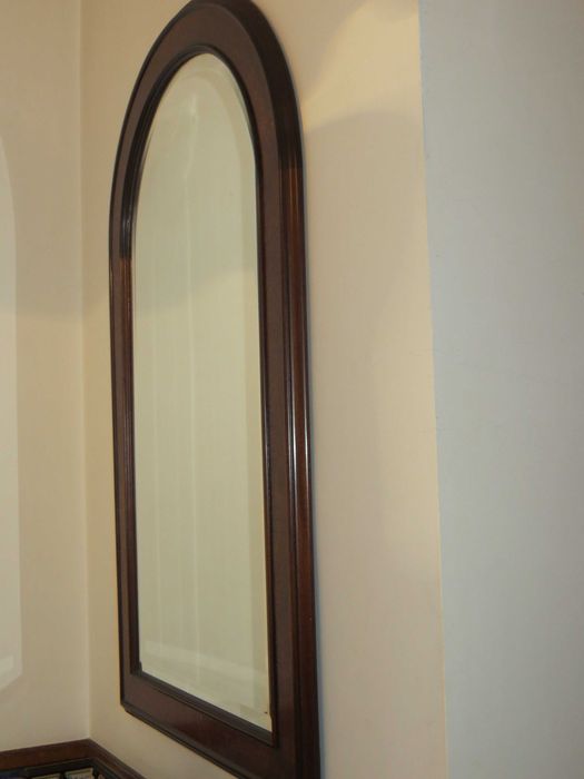 consola/aparador em cerejeira, como nova, com espelho