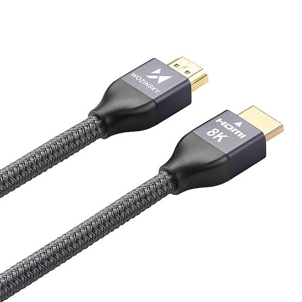 Wozinsky kabel HDMI 2.1/8K 60 Hz 48 Gbps / 4K 120 Hz / 2K 144 Hz 1m sr