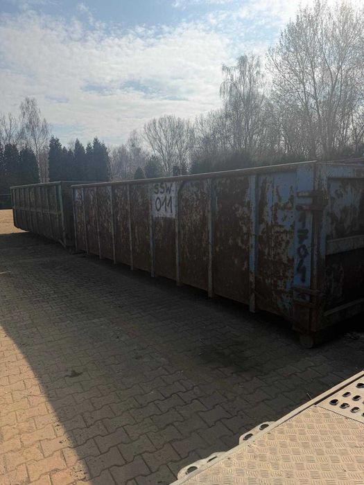 KONTENERY do złomu używane