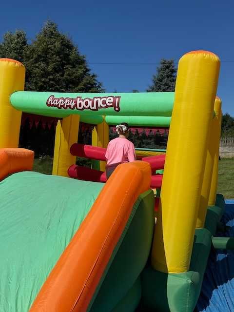 Zamek Dmuchaniec 7w1 zjezdzalnia, wspinaczka, trampolina, tor przeszkód OKAZJA Sprzedam