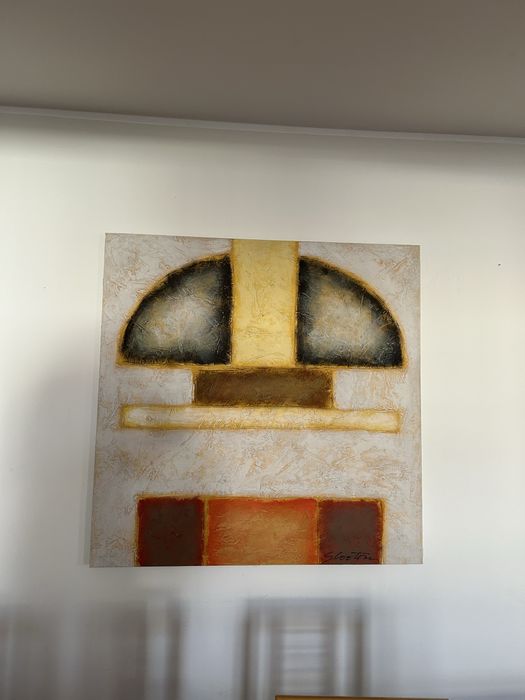 Quadro pintado à mão