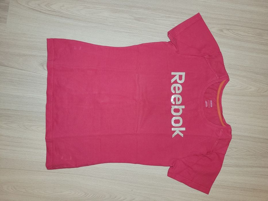 Reebok różowa bluzka sportowa rozm.M