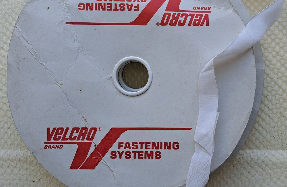 Fita de Velcro Branca 20mm