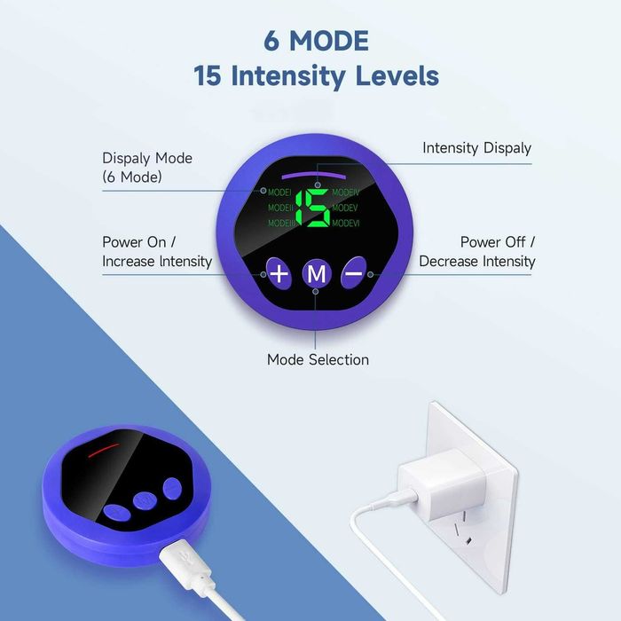 EMS Stymulator mięśni YTTQ 6 trybów treningu