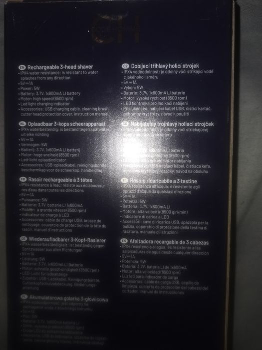 Maszynka do golenia Code Homme z Action