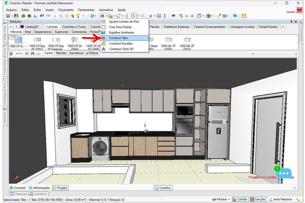 Projeto 3D - Planta humanizada - Projetos - Rápido e ágil!
