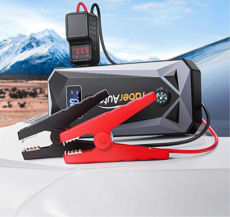 Mega mocny rozruch zapłon starter booster do auta powerbank 4000A