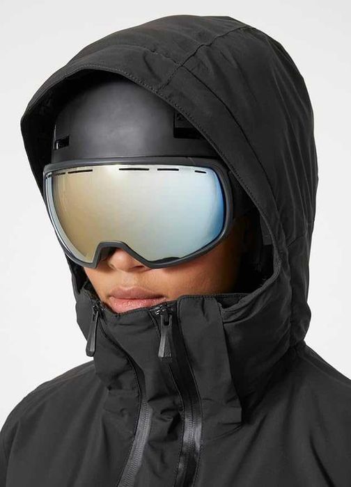 Helly Hansen Nora Long damska kurtka zimowa narciarska r. L  czarna
