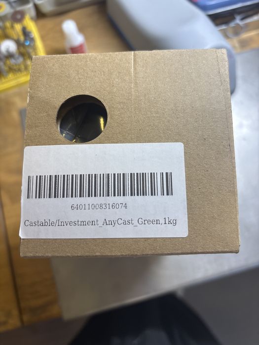 Resina phroszeb anycast green 1kg