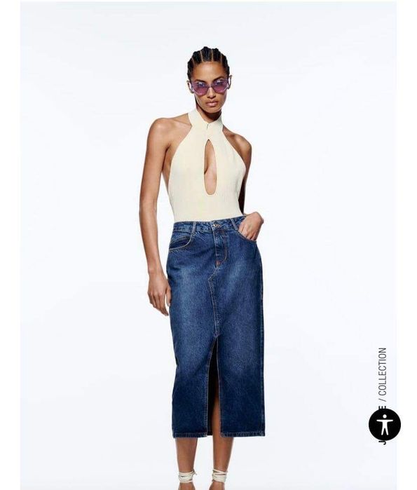 Джинсова спідниця