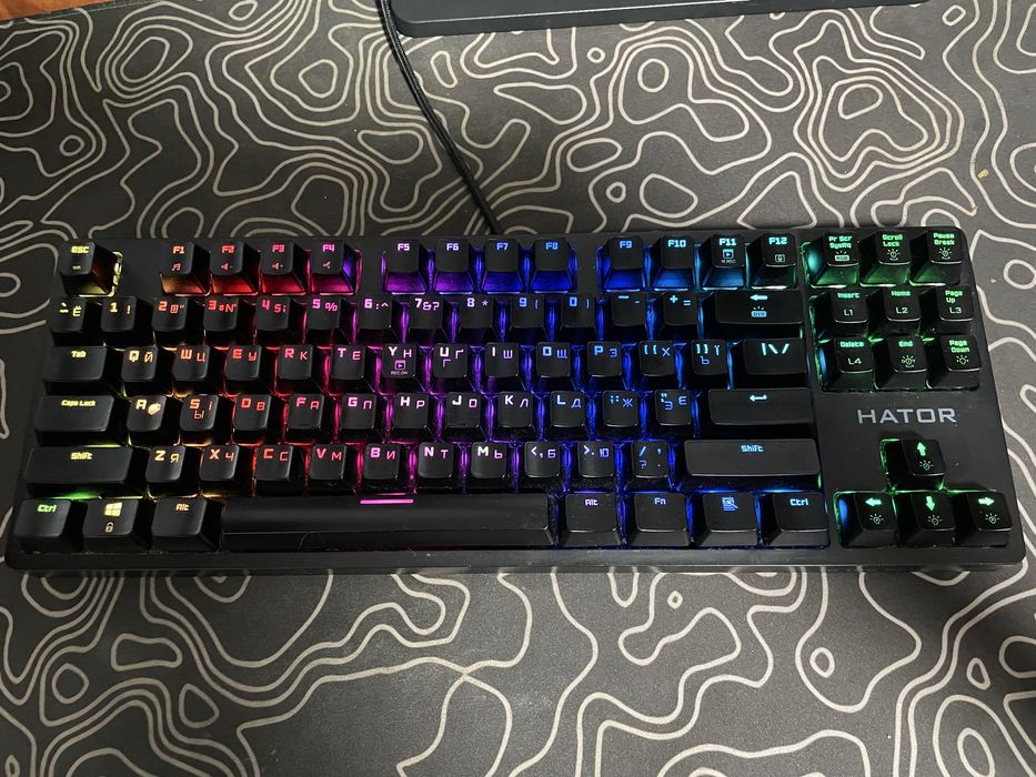Клавіатура Hator Rockfall Evo TKL