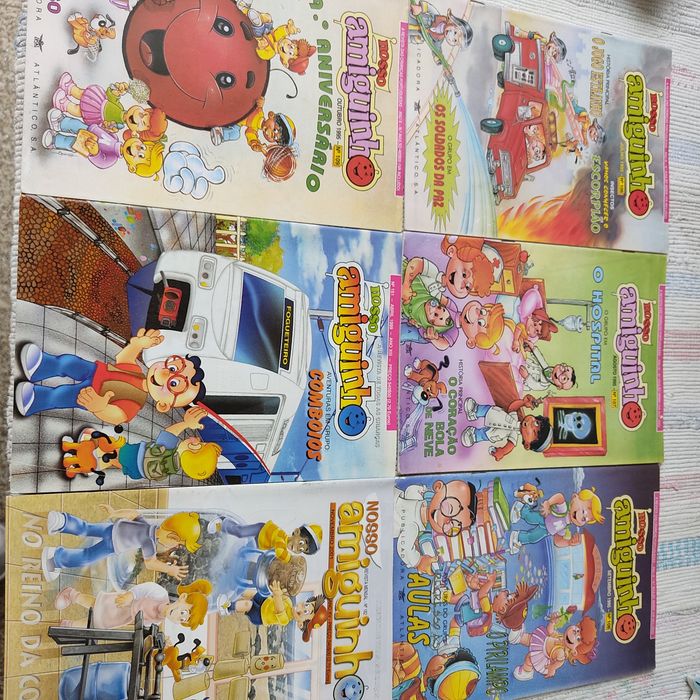 18 revistas "Nosso Amiguinho"