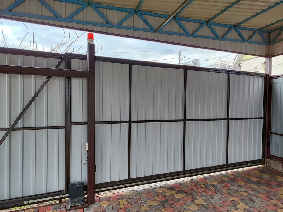 Ворота  откатные, расписание