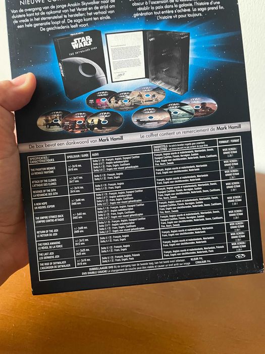 Star Wars: The Skywalker Saga [DVD Boxset 9 Films]