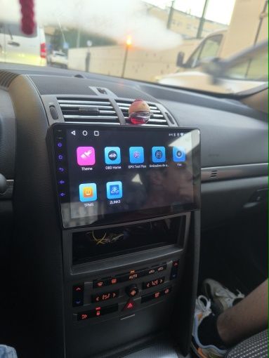 Android radio Peugeot 407 wifi GPS YouTube Yanosik