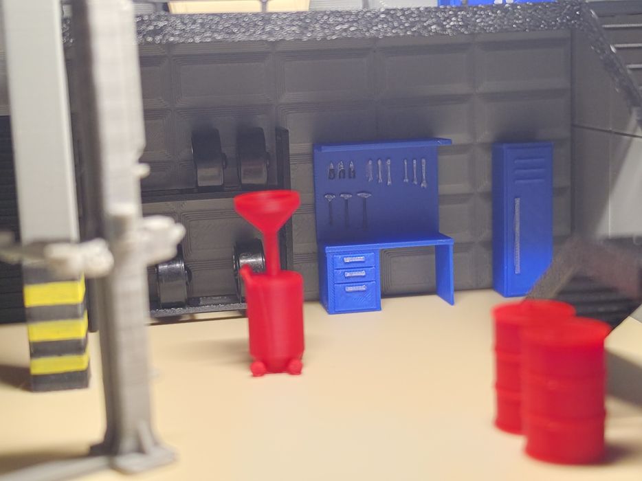 Diorama oficina 1/64