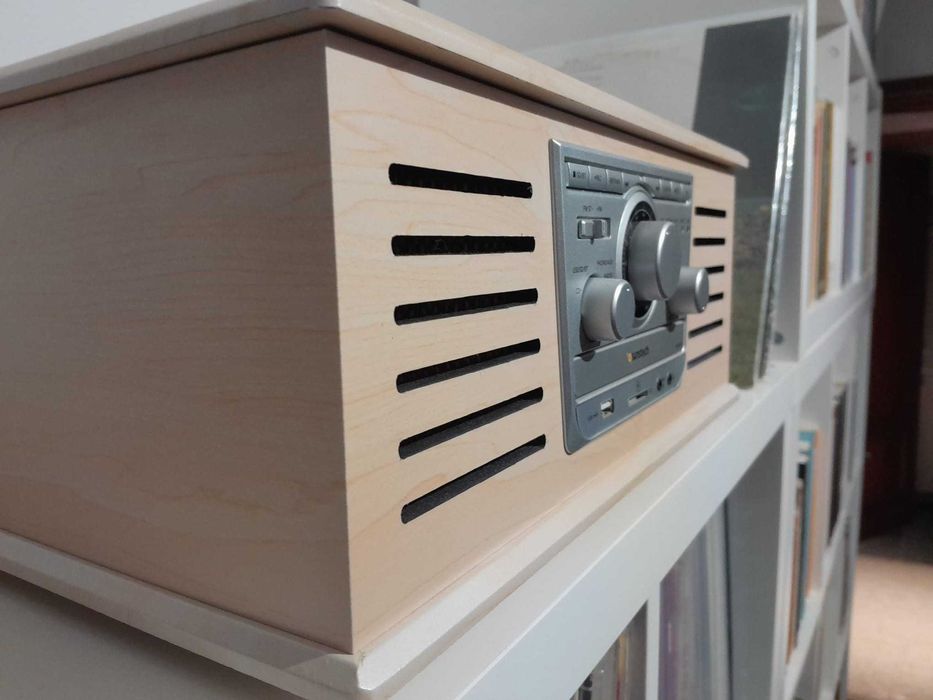 Gira-Discos com leitor de CD Sunstech