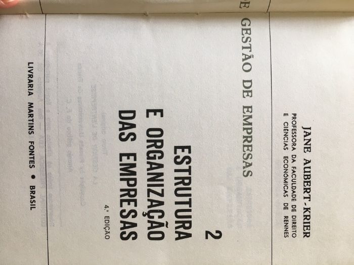 Livros de gestão