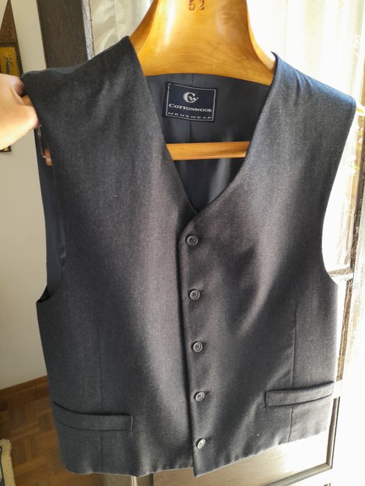 Fato completo blazer, calça, colete