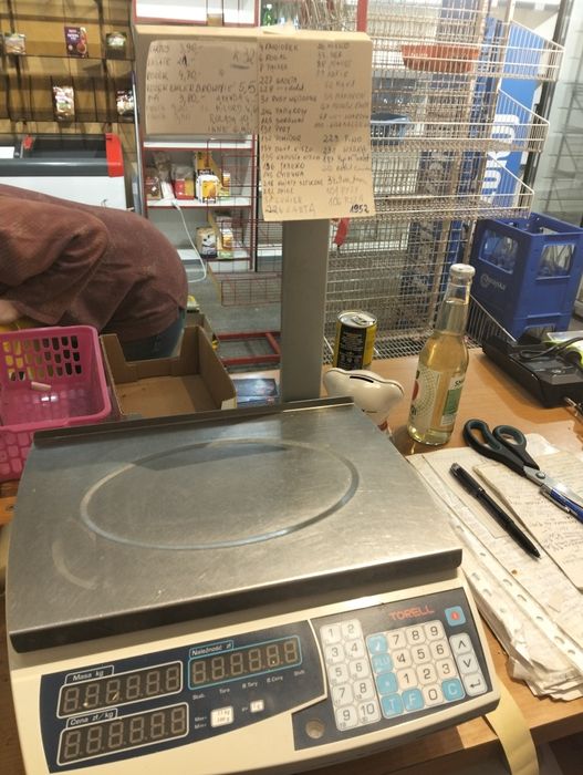 Wagi sklepowe używane