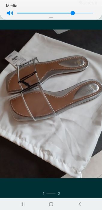 Klapki 38 Zara lato klapeczki japonki buty damskie sandały tkmaxx eleg