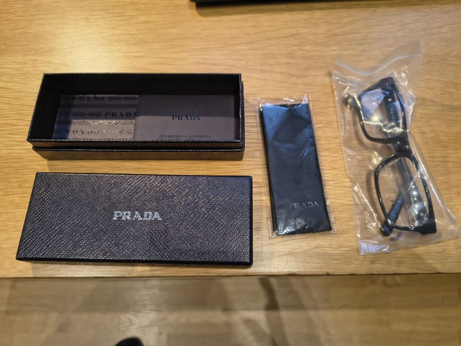 oprawki męskie Prada PR 05NV czarne nowe