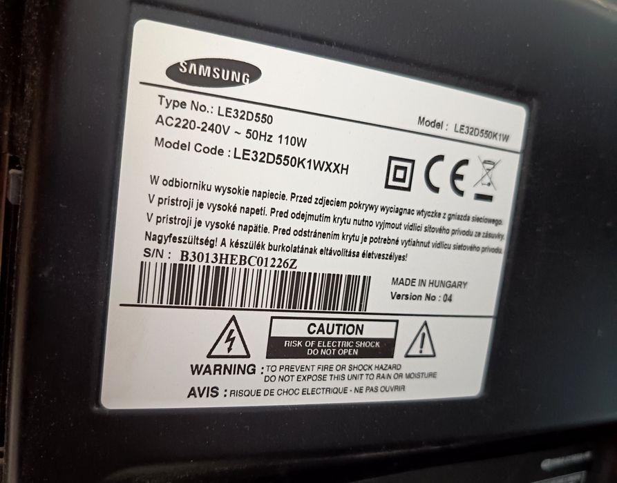 Telewizor Samsung 32" cale zgrabny mały Full HD Dolby Digital Plus