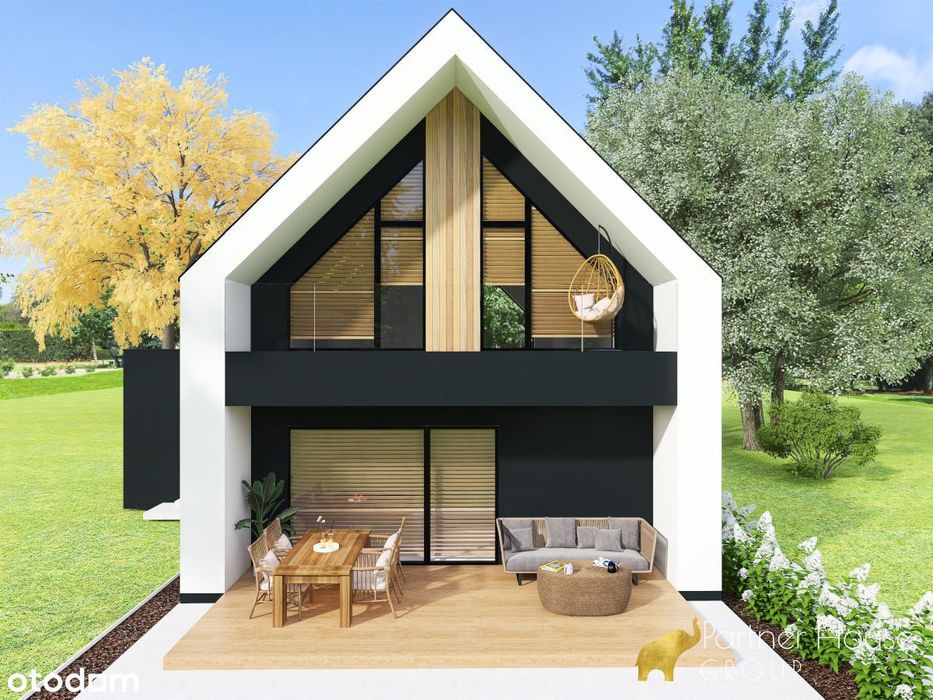 Do budowy | Nowoczesny dom przy lesie | Pęclin