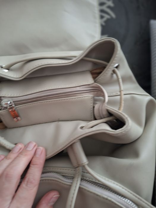 Plecak wittchen  brudny beż