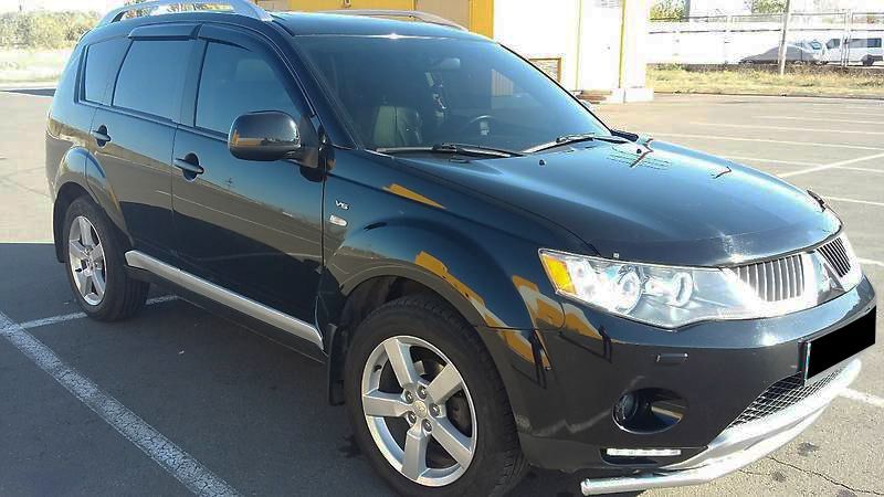 Защита дуга кенгур Mitsubishi Outlander Peugeot 4007 Citroën C-Crosser
