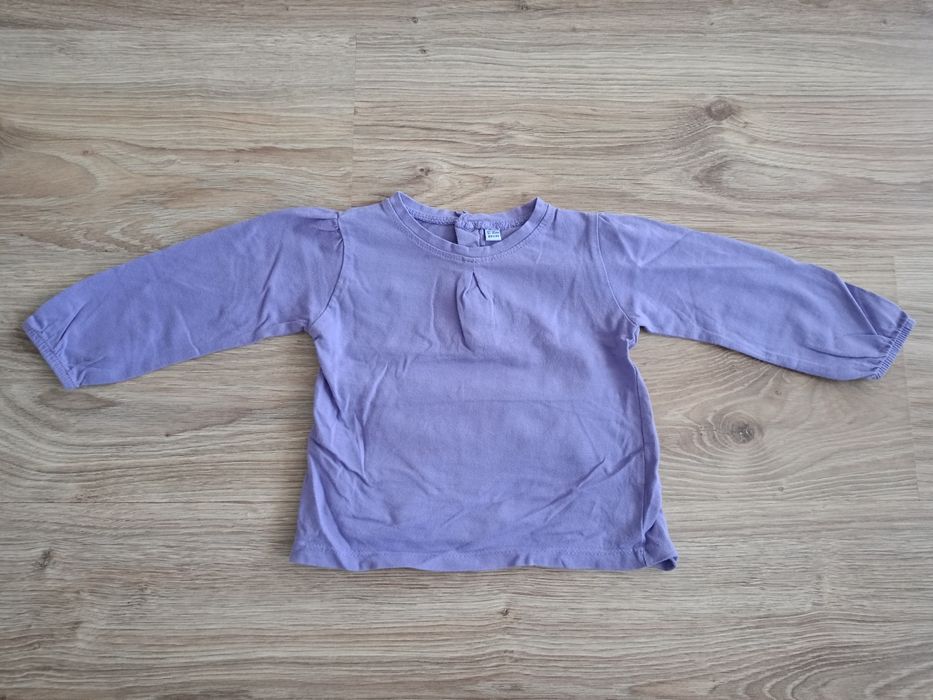 Bluzka  koszulka z długim rękawem rozm. 80/86