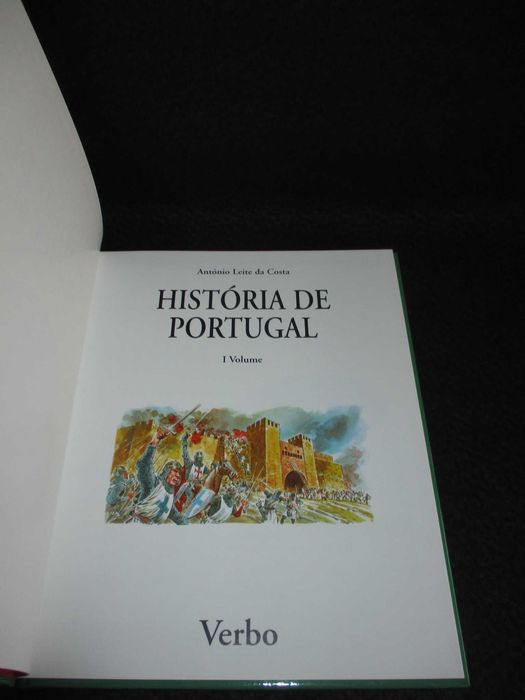 Livros História de Portugal António Leite da Costa 3 Volumes Completo