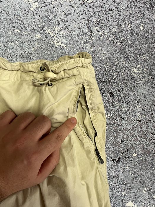 Бежевые премиальные штаны брюки на утяжках мужские Calvin Klein