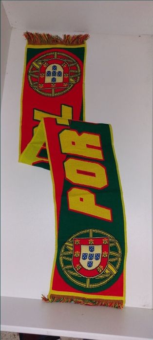 Cachecol PORTUGAL ORIGINAL Entrego Alfragide e Benfica