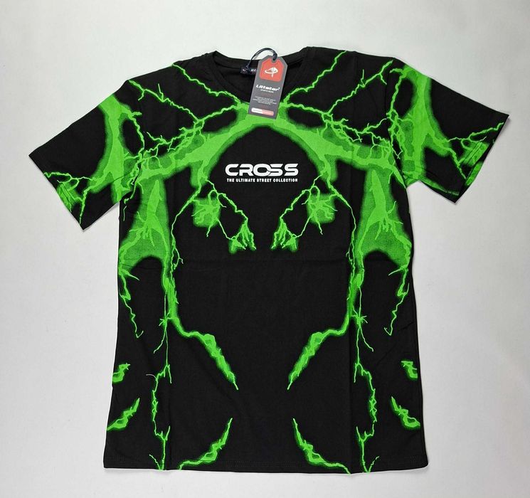 T-shirt męski Koszulka męska bawełna z elastanem Littstar rozmiar L