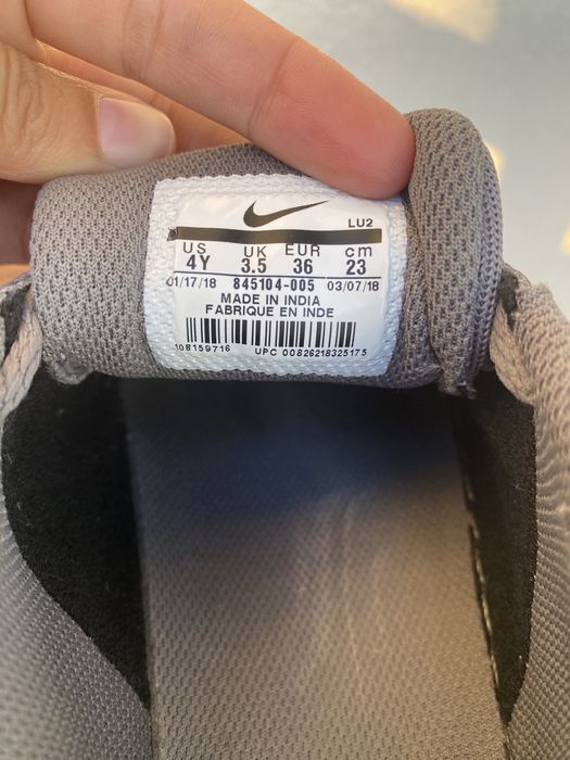 Ténis Nike cinza 36 NOVOS