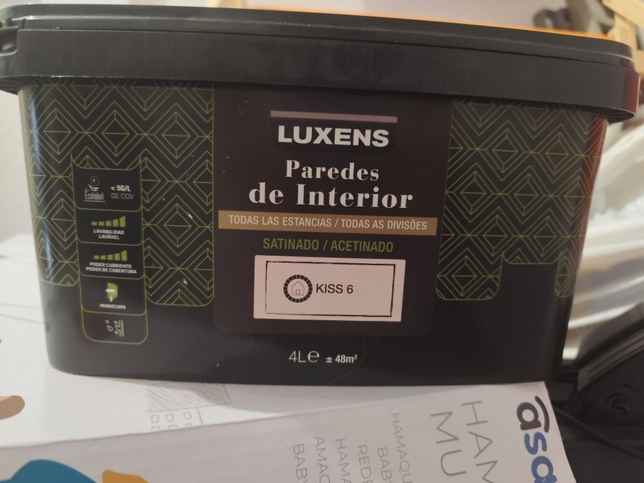 Tinta Luxens versão Premium rosa