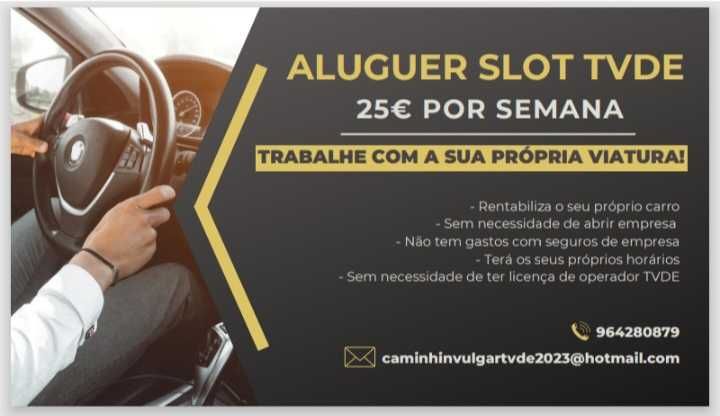 Aluguer de slot TVDE