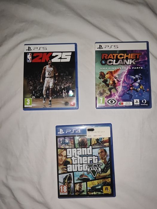 3 jogos Ps4 e Ps5