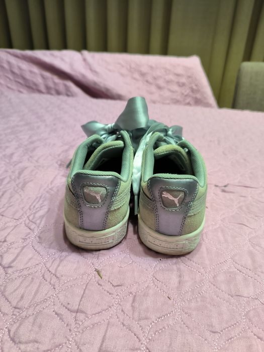 Sapatilhas puma com laço