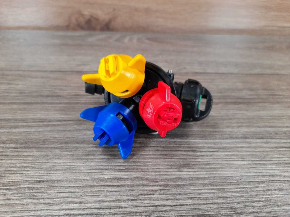 Rozpylacz potrójny przelotowy