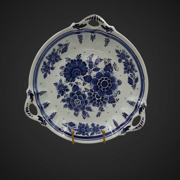 Patera delft TS kobaltowe kwiaty B5/022292