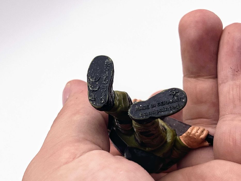 Soldado Camuflado (9 cm) Figura de Coleção Bullyland (Made in Germany)