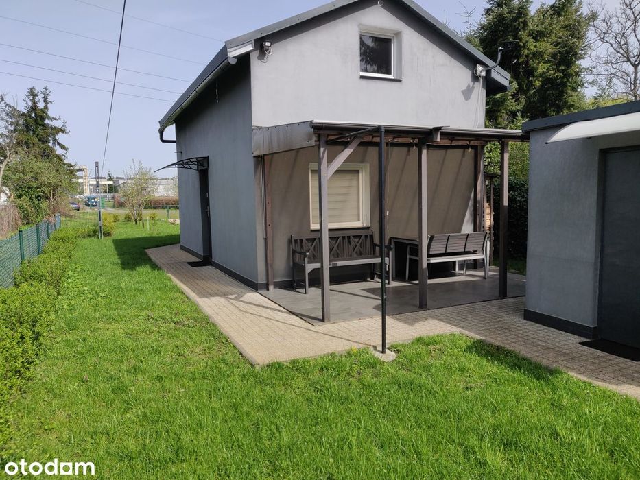 Działka z domkiem 60 m² kominek ogród sauna - Widok 2