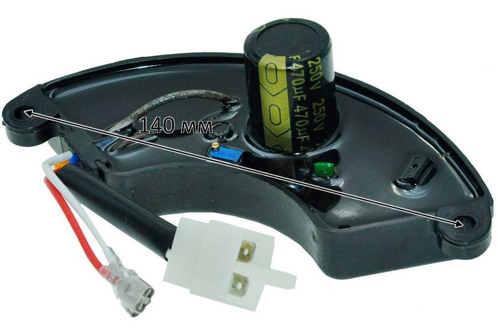 AVR регулятор напряжения генератора 188F(220V)(470 мкф 250V), gen358