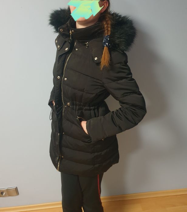 Kurtka damska zara woman futro
