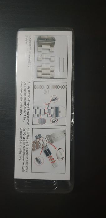 Bracelete Samsung watch 4 - metal preto