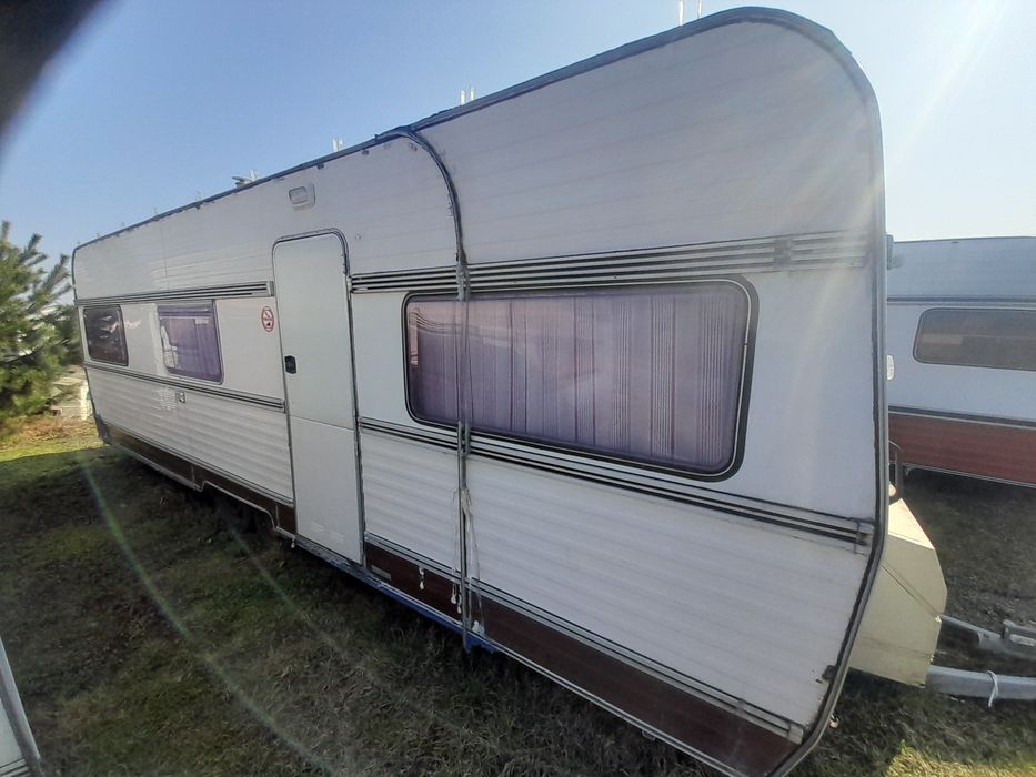 Domek letniskowy przyczepa kempingowa 7.5m transport